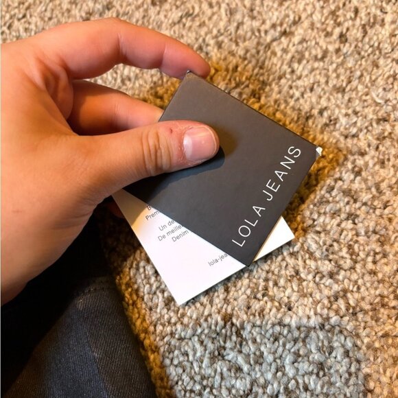 NEW Lola Denim-Billie High-Rise Bootcut Black Coated Stretch Premium Jeans 32 - Picture 12 of 12